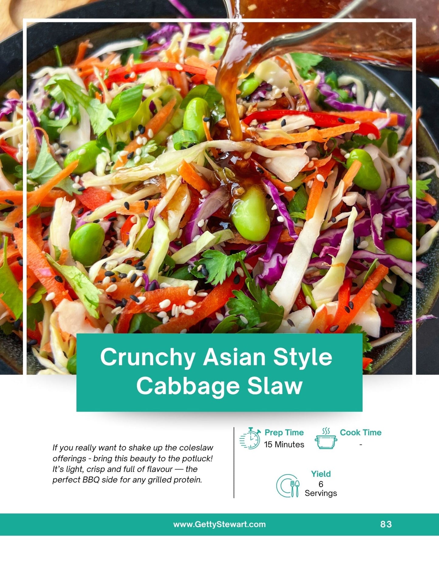 Summer Salad Recipe Book - Printed Version