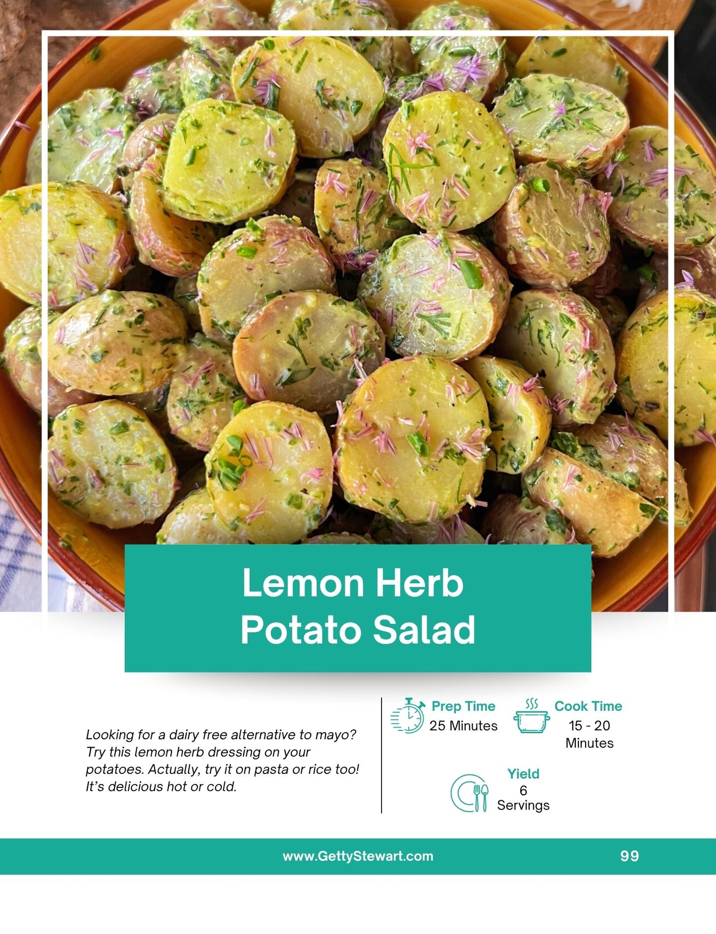 Summer Salad Recipe Book - Printed Version