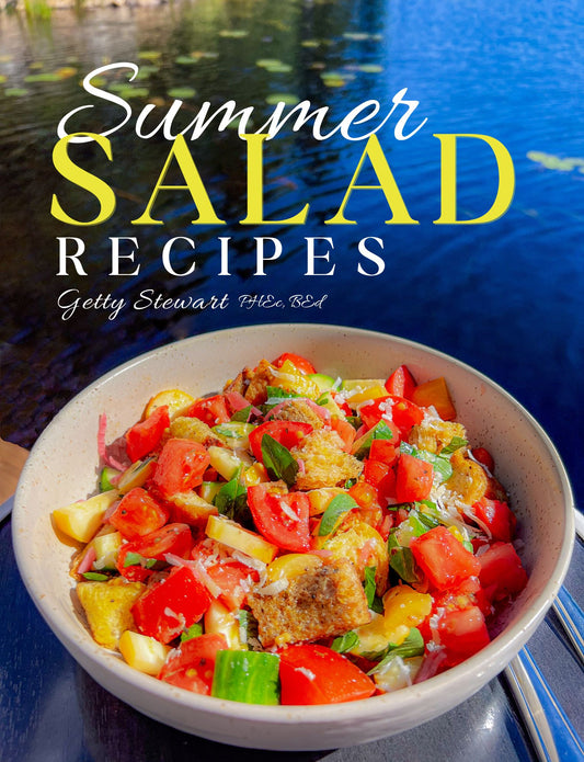 Summer Salad Recipe Book - Printed Version